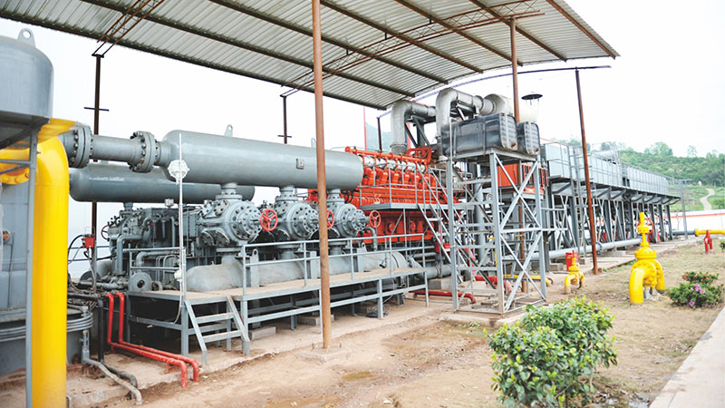 Дожимная компрессорная установка