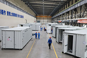 Контейнерная система накопления энергии на аккумуляторах (BESS)